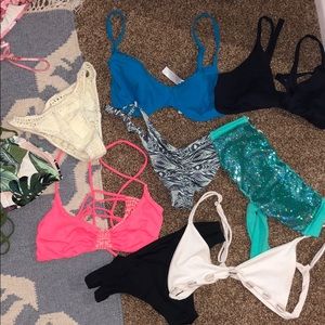 Bathing suit bundle! KAOHS, L Space, Tori praver..